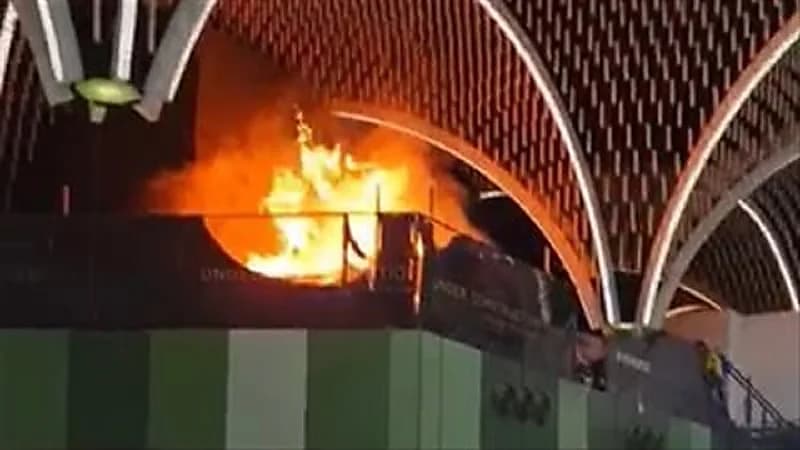 بعد الحريق..إعفاء مسؤولين في مطار بغداد من مناصبهم
