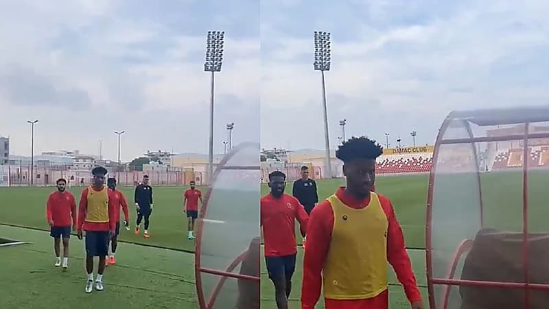 مشجع يقتحم نادي ضمك ويطلب من اللاعبين تحقيق الدوري ورد صادم من أحدهم .. فيديو