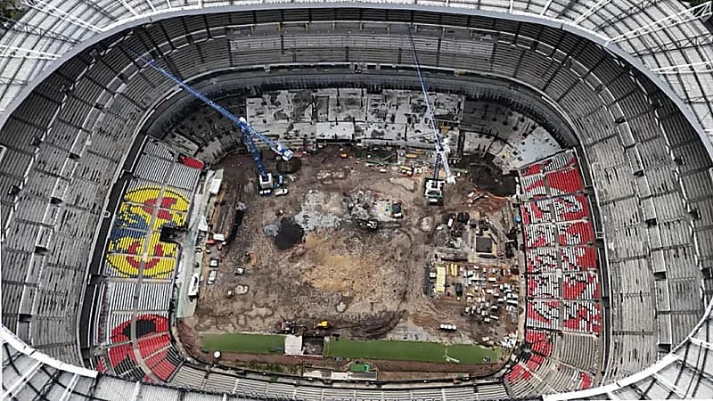 تجديد ملعب أزتيكا تحدٍ جديد تواجهه المكسيك في استضافة كأس العالم