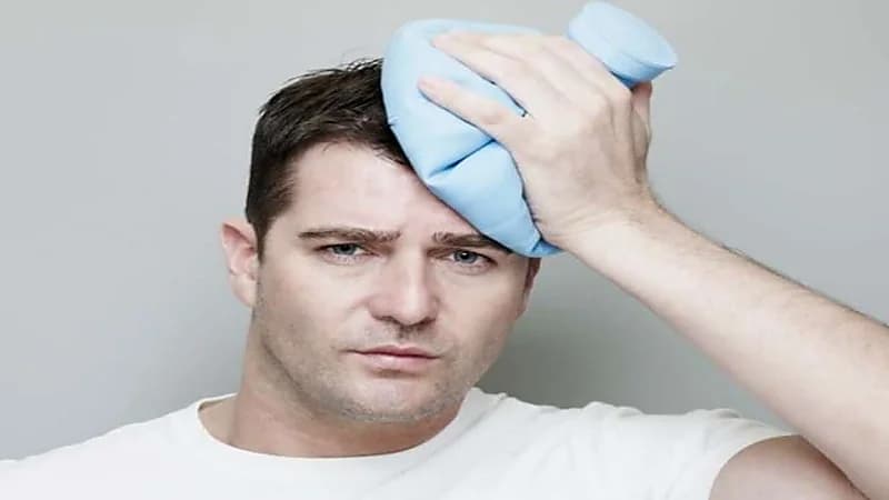 مدى فائدة الثلج في علاج الصداع