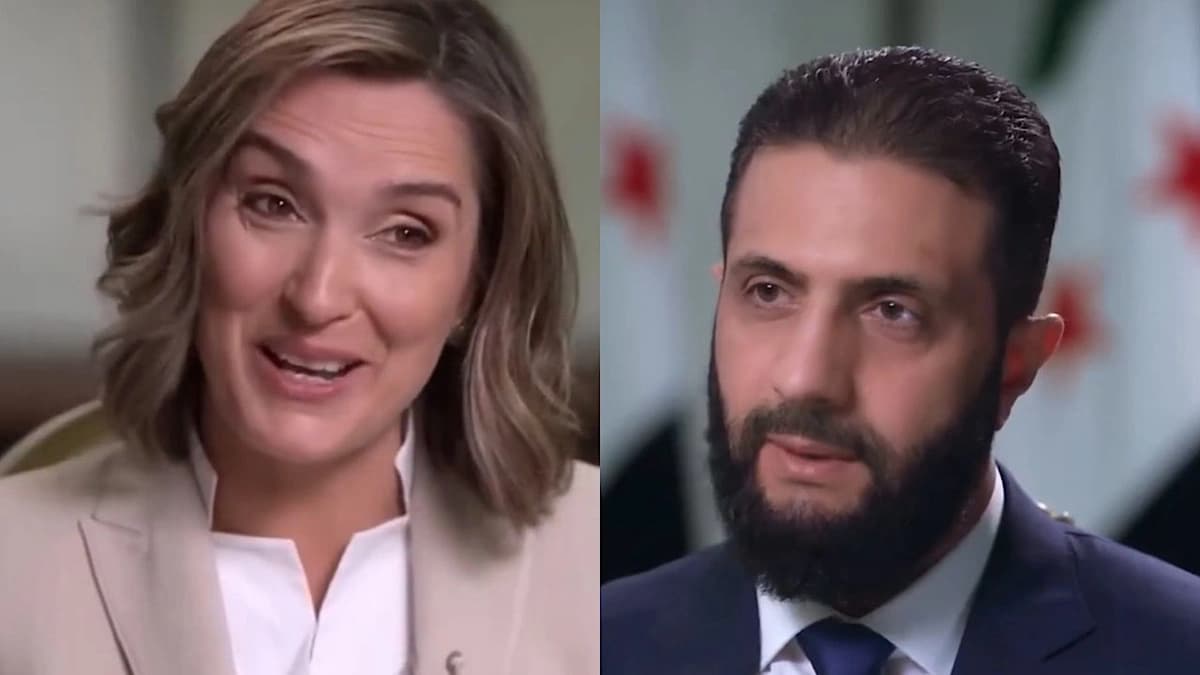 أحمد الشرع يعلق على وصف ترامب له بالوسيم ويرد على المذيعة: عندك شك.. فيديو