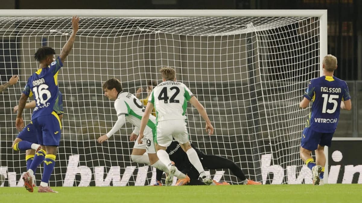 ساسولو يقتنص فوزًا ثمينًا أمام هيلاس فيرونا