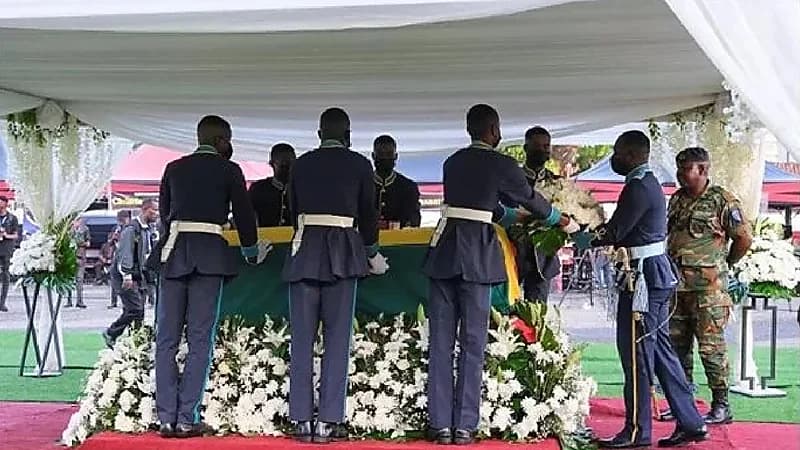 جنازة مهيبة لـ"كريستيان أتسو" في غانا