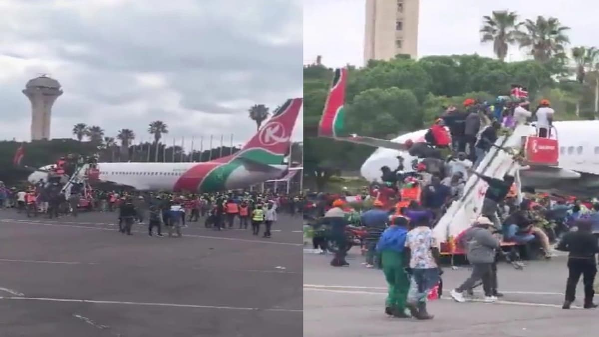 اقتحام مطار نيروبي وتوقف كامل للعمليات بداخله.. فيديو