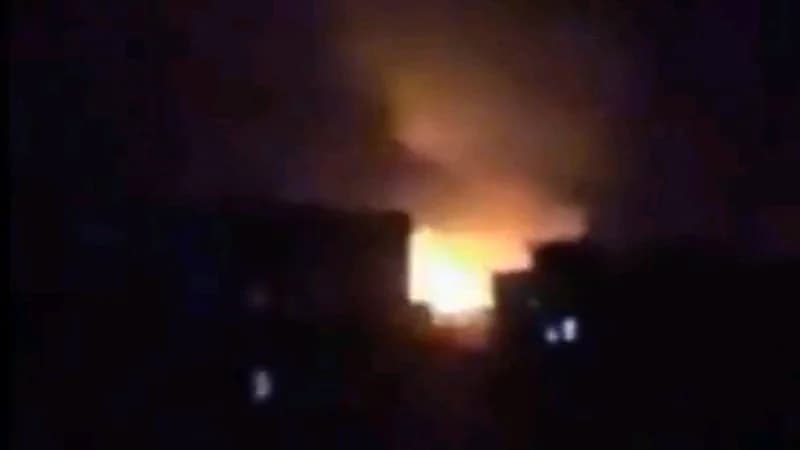بالفيديو.. انفجارات لمواقع تخزين الصواريخ والأسلحة الحوثية في ‎صنعاء