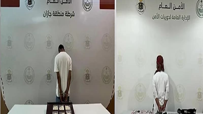 بالفيديو .. ضبط مجرمين متورطين في جرائم اعتداء وسرقة وحيازة مواد مخدرة