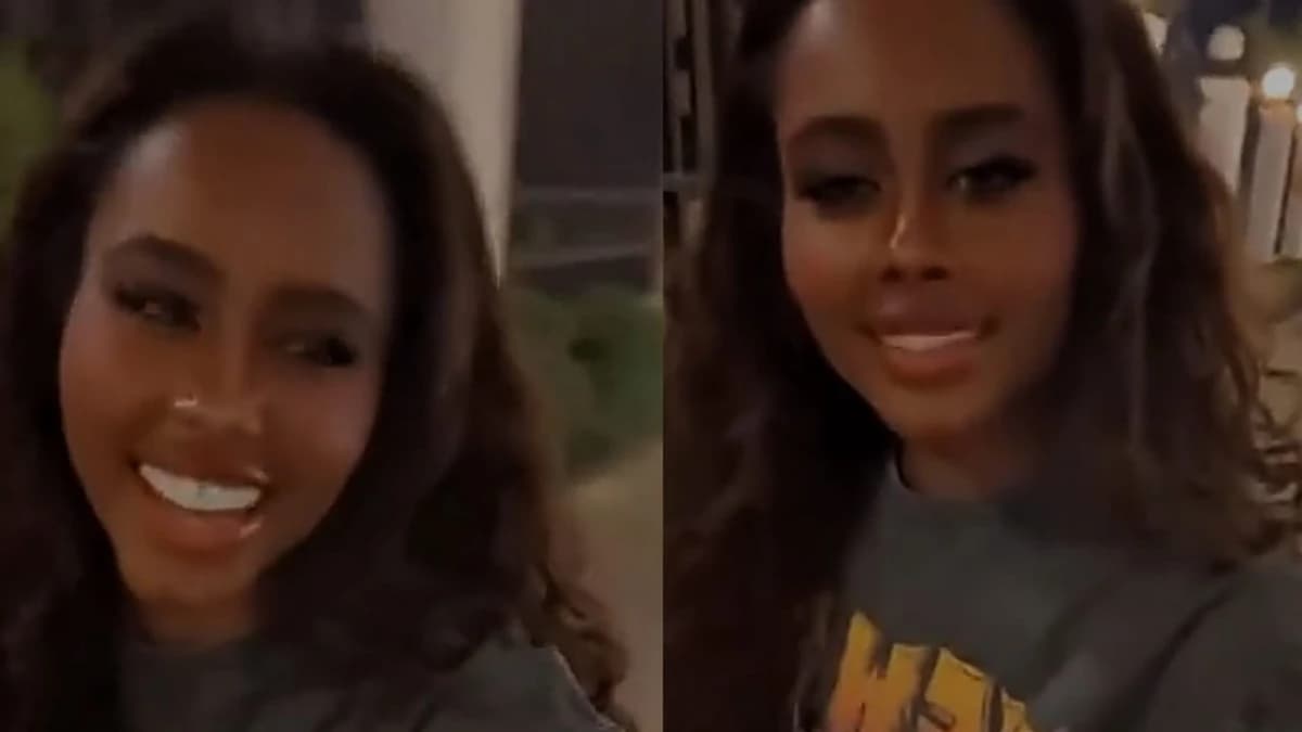 داليا مبارك بإطلالة منزلية: لو بروح الحفلات كذا والله أغني أحلى غنى  .. فيديو