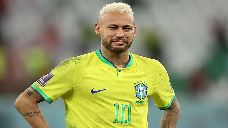 شاهد .. بكاء نيمار وحسرة لاعبي البرازيل بعد خسارتهم أمام كرواتيا