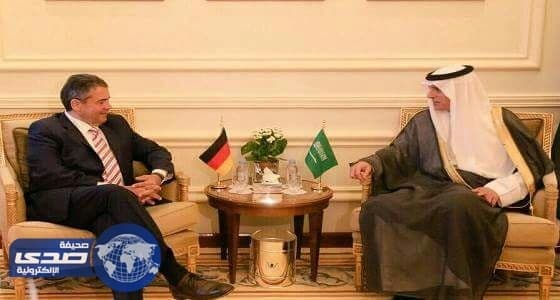 الجبير يبحث الأزمة القطرية مع نظيره الألماني بجدة