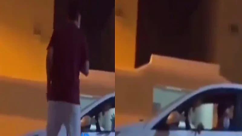 بالفيديو.. شاب يوقف متحرشًا كان يعاكس فتيات بأحد المنتزهات