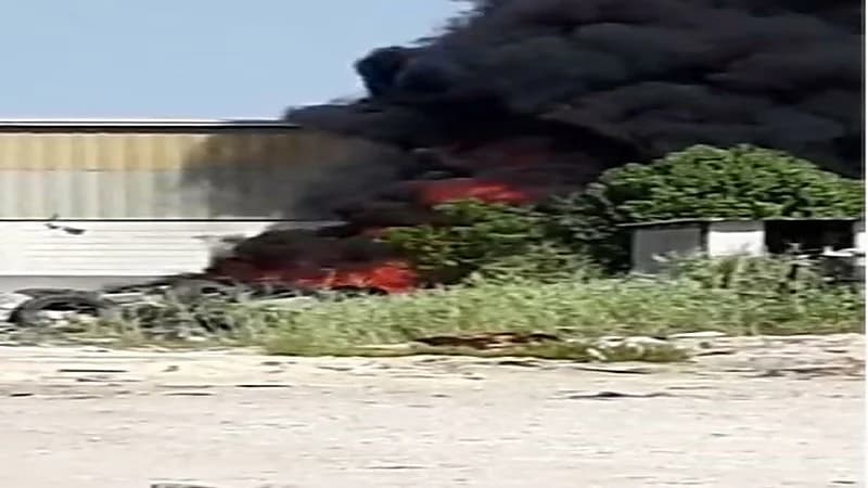 إخماد حريق اندلع في إطارات مستعملة بأرض فضاء بالدمام