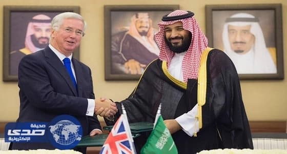 ولي العهد ووزير الدفاع البريطاني يستعرضان العلاقات الثنائية