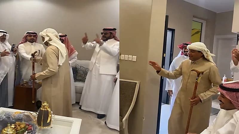 ترحيب واحتفال حار بالزعاق بعد نجاح توقعاته للعيد.. فيديو