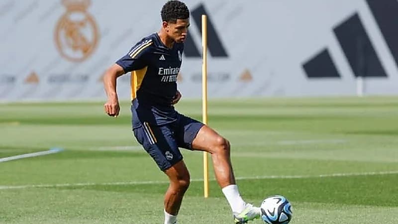 بيلينغهام يشارك في تدريبات ريال مدريد بعد استبعاده من معسكر المنتخب الإنجليزي