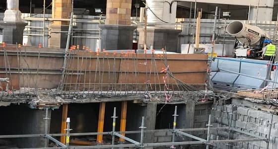 بالصور.. انجاز 20 % من المرحلة الأولى لمشروع تأهيل بئر زمزم