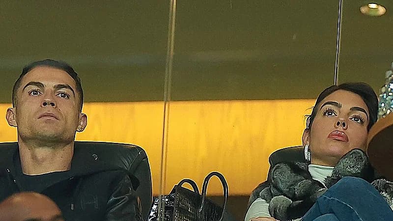 VAR عائلي يرصد علامات التوتر بين رونالدو وجورجينا