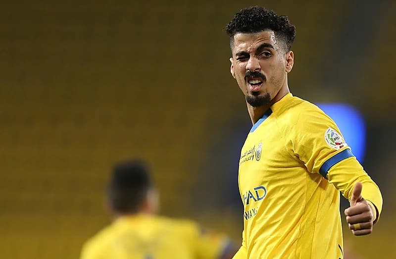 غياب مدافع النصر عن مواجهة الحزم 