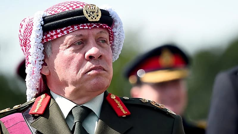 أول تعليق لملك الأردن بعد حادثة تسرب الغاز بالعقبة