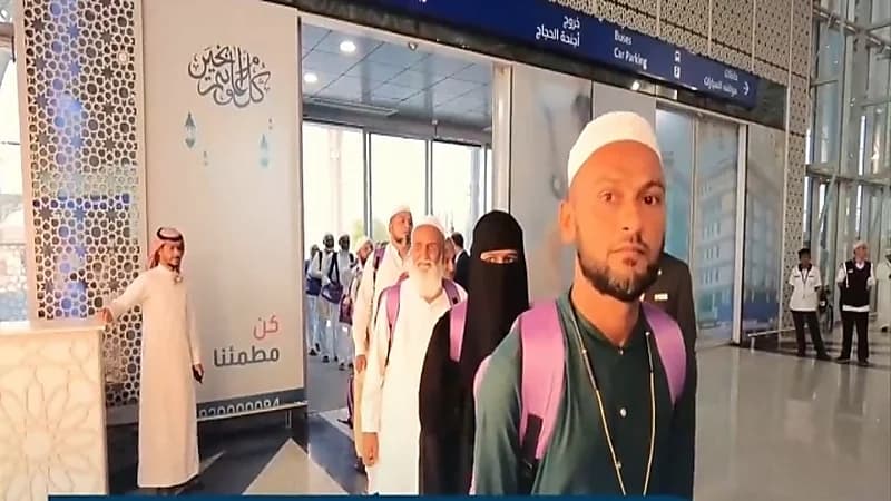 بالفيديو.. مطار المدينة المنورة يودع آخر رحلات الحجاج