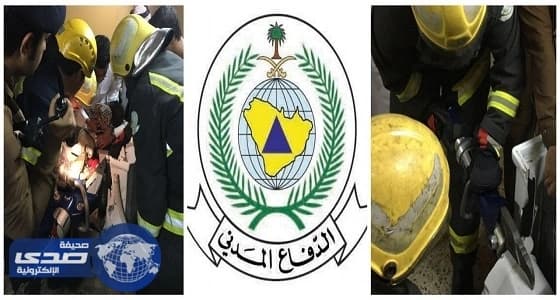 بالصور.. ⁠⁠⁠⁠⁠إنقاذ طفل بعد احتجازه داخل غسالة ملابس بخميس مشيط