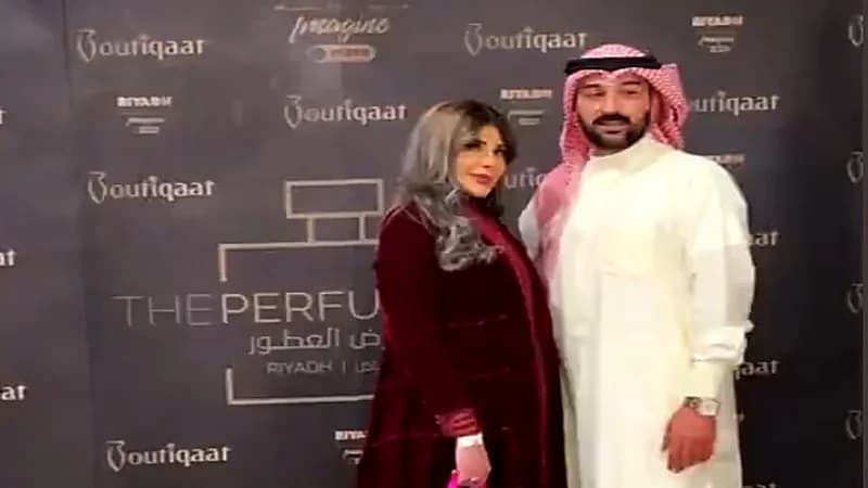 بالفيديو.. ازدحام الجمهور حول إلهام الفضالة وشهاب جوهر بالرياض