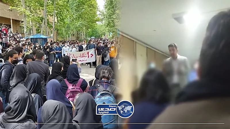 لقمع المظاهرات.. حكومة الملالي تقتحم الجامعات وترهب طلابها (فيديو)