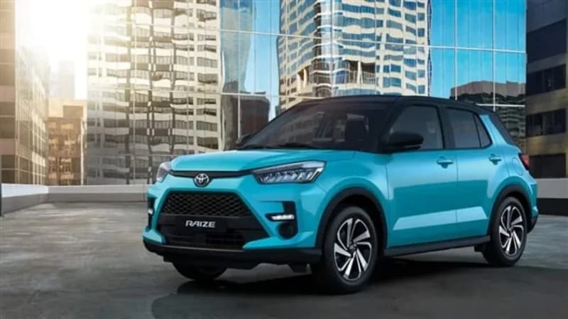 بالصور.. مواصفات وسعر تويوتا RAIZE موديل 2022