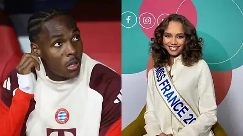 نجم بايرن ميونخ يواعد ملكة جمال فرنسا سرًا .. صور