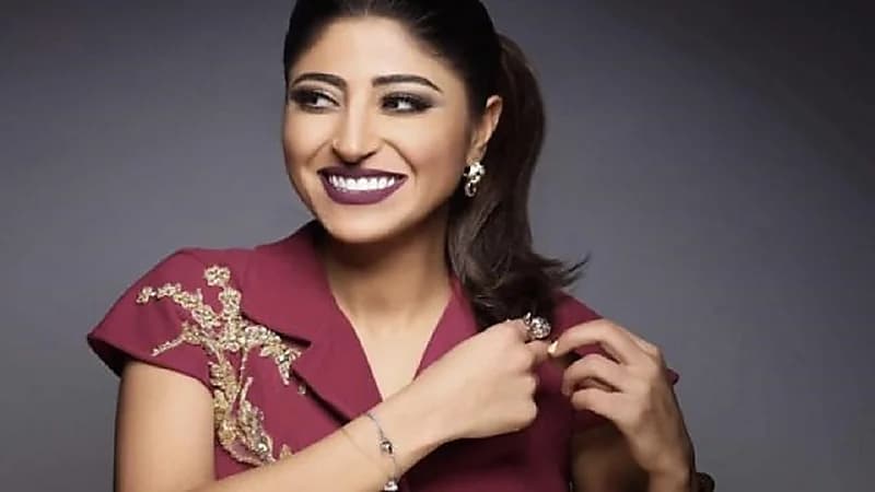 صورة رومانسية تجمع شجون الهاجري مع محمد العلوي