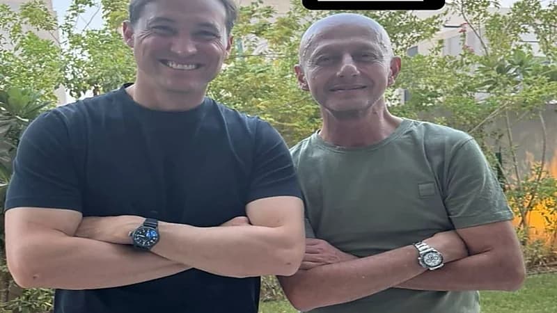 مالك نادي الخلود بن هاربورغ رفقة كالزادا: أقدم أصدقائي وأحدث خصومي.. صورة