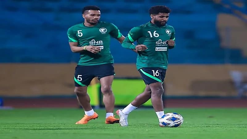 المنتخب السعودي يجري تدريباته استعدادا لملاقاة فيتنام