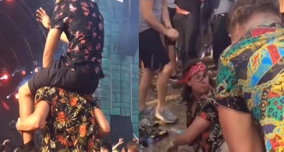 بالفيديو.. نهاية مروعة لشباب يرقصون بطريقة غريبة
