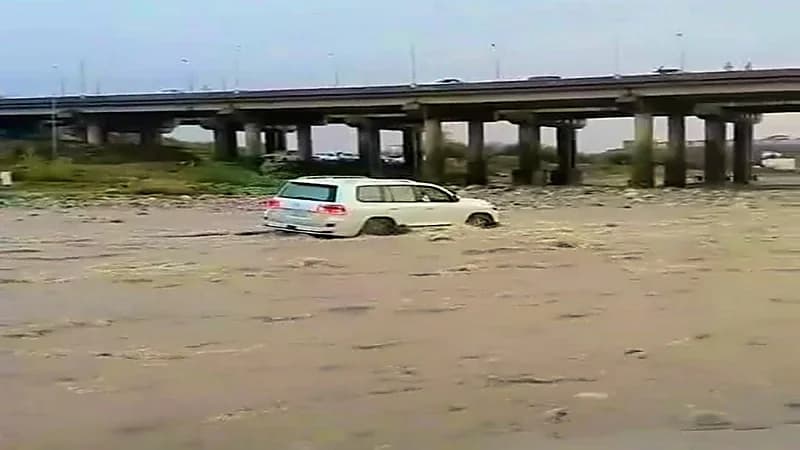 أول تحرك من إمارة جازان بشأن قائد مركبة تعمد عبور الأودية أثناء جريانها