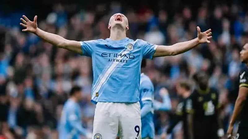 هالاند يحطم رقم سولسكاير ويواصل تألقه في الدوري الإنجليزي