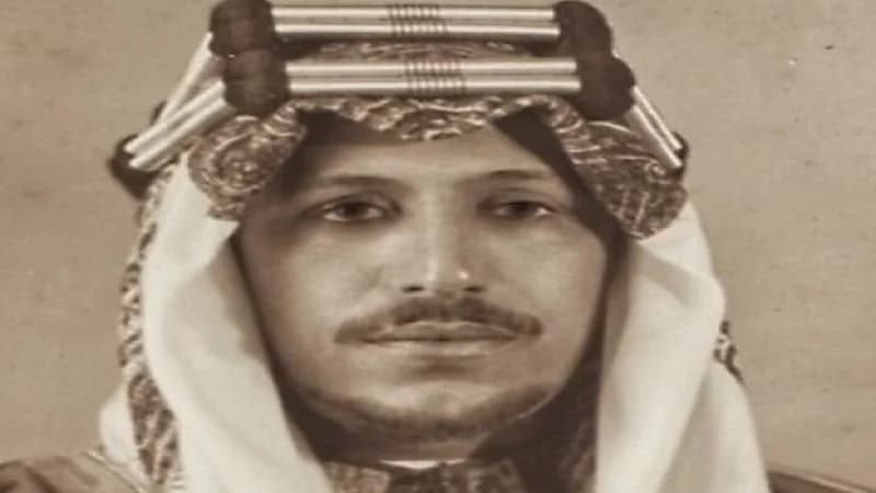 صورة نادرة للملك سعود أثناء زيارته لبريطانيا عام 1937م