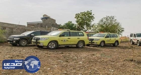 بالصور.. مدني الداير ينتشل جثة مقيم سوداني من سد " ضمد "