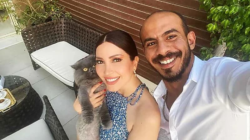 زوج نسرين طافش يعلق على أنباء انفصالهما