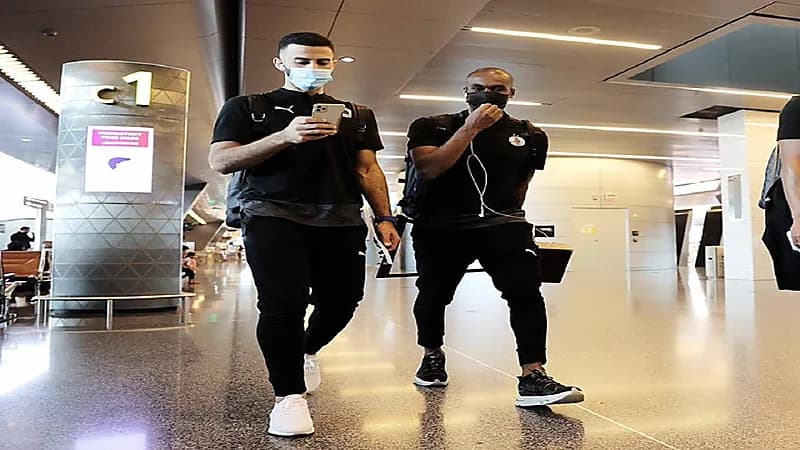 بعثة نادي السد القطري تصل للرياض