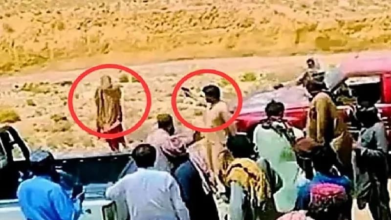 لحظة قتـل شاب وفتاة لزواجهما دون موافقة عائلتهما.. فيديو