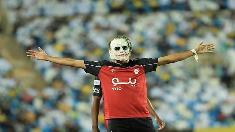 "البركاوي" يكشف عن سر اتدائه قناع الجوكر بعد تسجيله هدف في شباك التعاون 