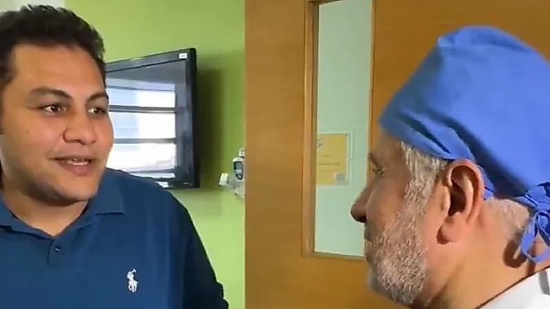 الربيعة يطمئن والدي التوأم الطفيلي المصري على وضعهما الصحي.. فيديو