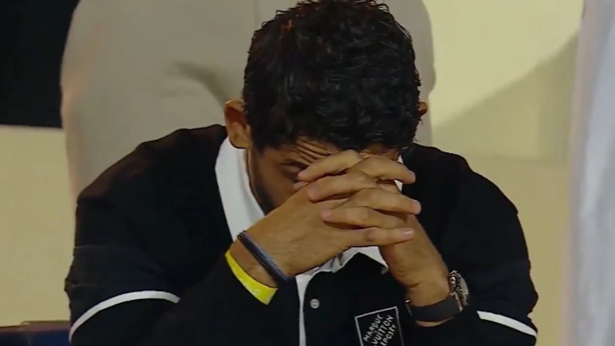 ردة فعل أحمد حجازي بعد هدف النصر .. فيديو