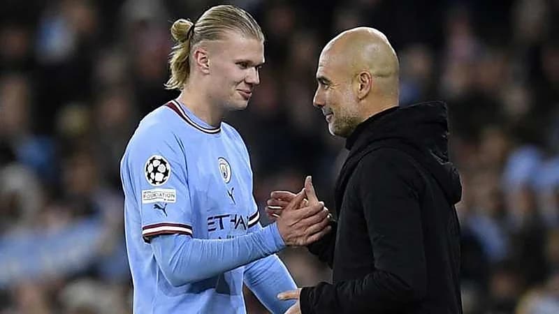 مانشستر سيتي يربط مستقبل هالاند بـ غوارديولا بـ"بند غريب"