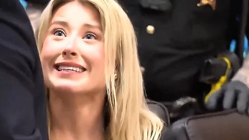انهيار أمريكية بعد صدور حكم بسجنها أسبوعًا بسبب ملاحقة حبيبها السابق.. فيديو
