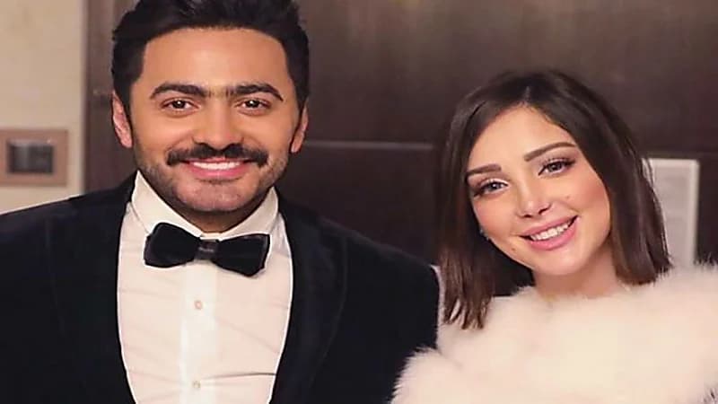 أنباء عن طلاق تامر حسني وزواجه من فنانة سرًا