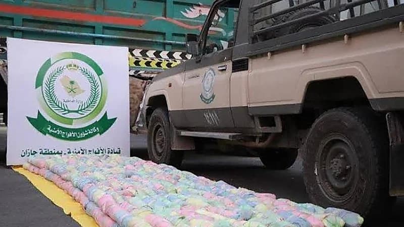 بالفيديو.. إحباط محاولات تهريب (22.7) طنًّا من القات و(264) كيلوجرامًا من الحشيش