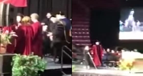 بالفيديو.. حصول مبتعثة سعودية كفيفة على الماجستير من جامعة أمريكية