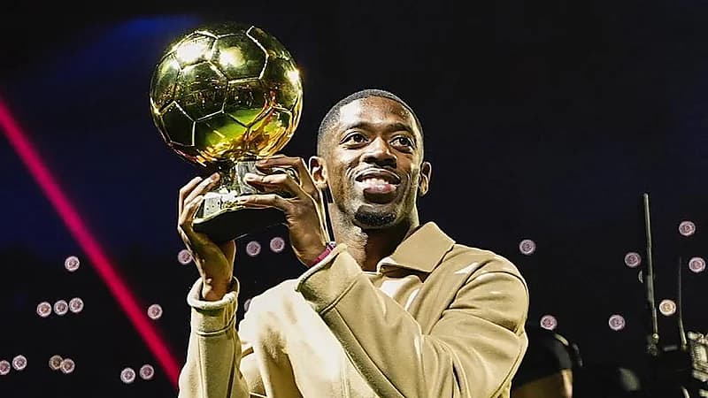 الإصابة تبعد ديمبيلي عن الملاعب بعد تتويجه بالكرة الذهبية