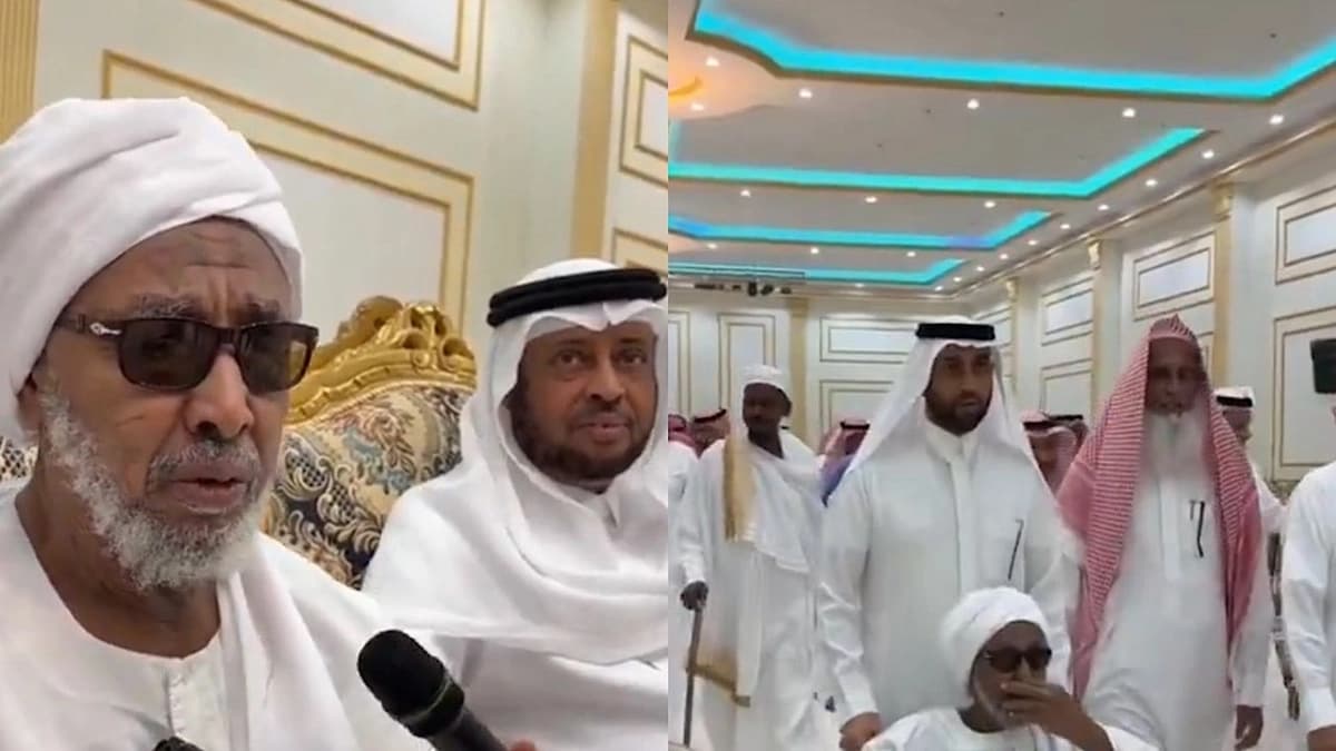 سعوديون يكرمون معلمهم السوداني بأبيات شعرية بعد 27 عامًا من العطاء والوفاء.. فيديو
