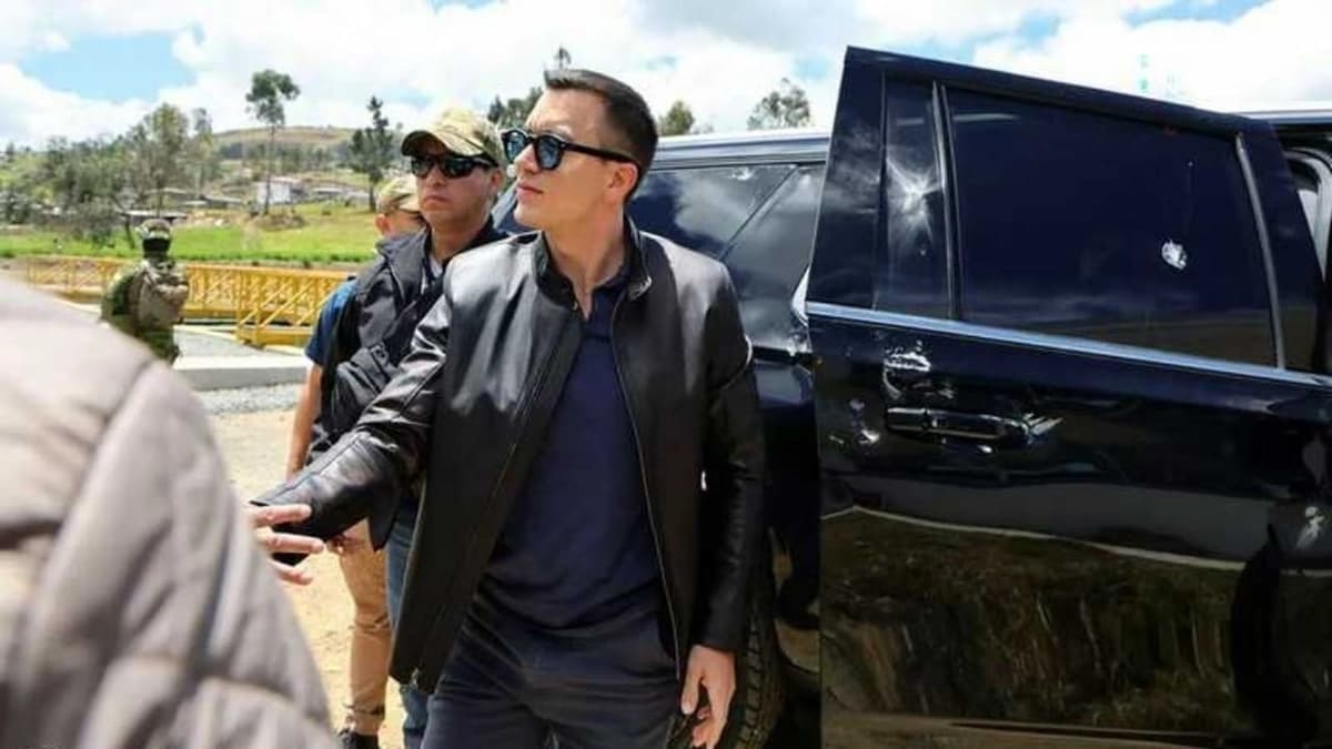 رئيس الإكوادور يتعرض لمحاولة اغتيال.. فيديو